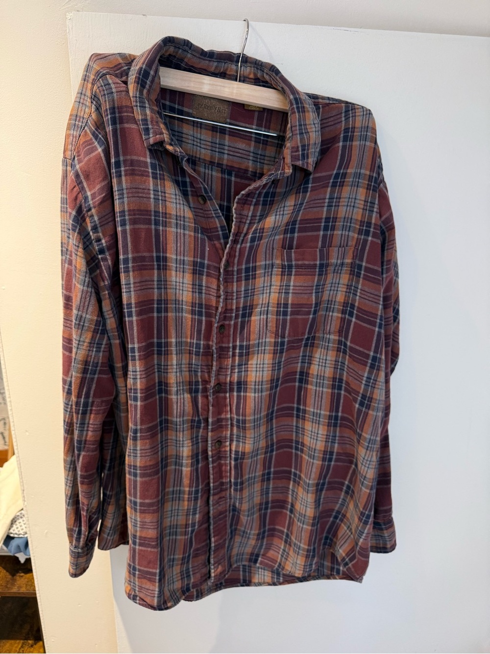 Men's Classic Plaid Button-Up Shirt